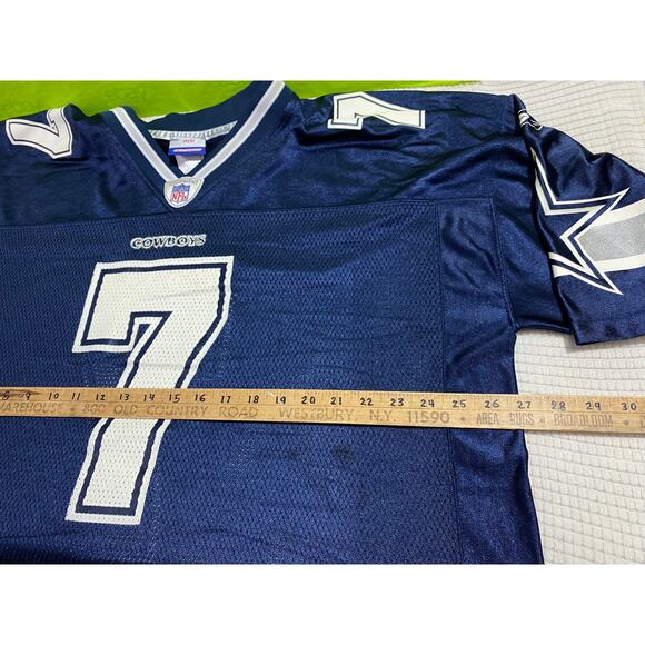 Vintage Rare 2005 DREW HENSON DALLAS COWBOYS #7 QB Reebok XL - Picture 3 of 10